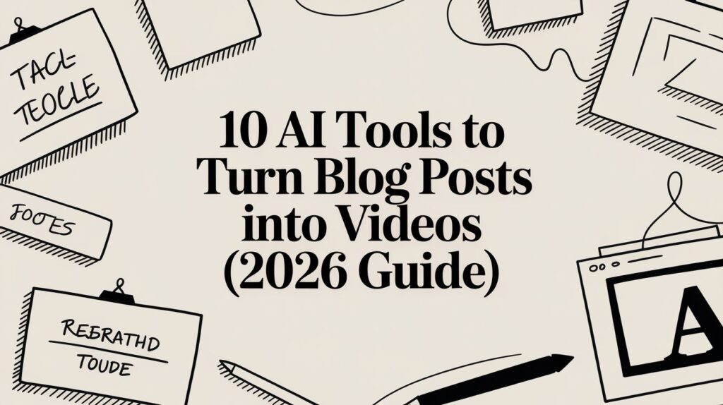Blog Posts into Videos