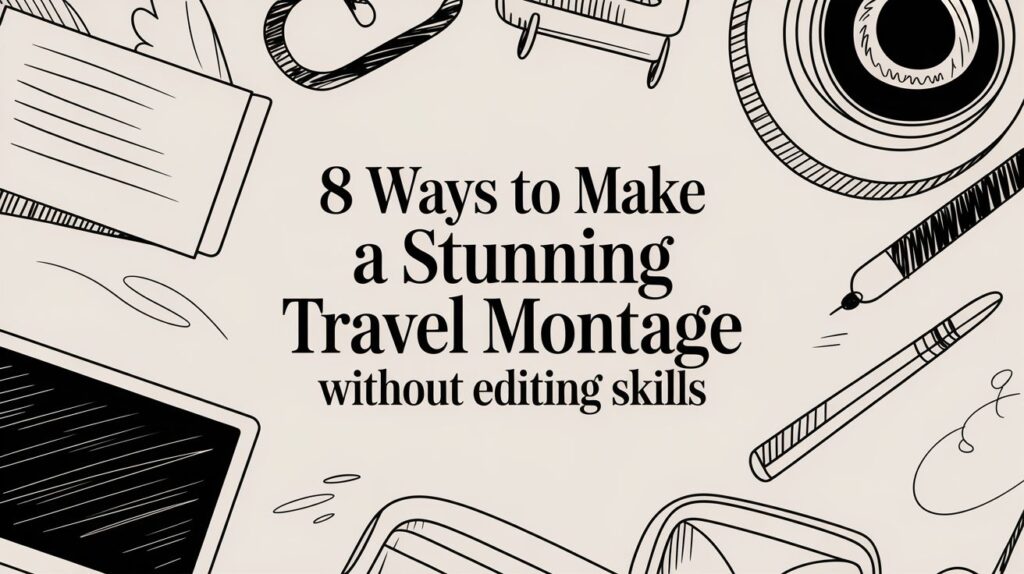 8 Ways to Make a Stunning Travel Montage