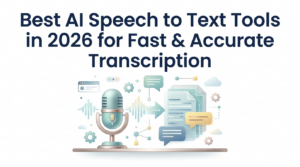 Speech to text tools