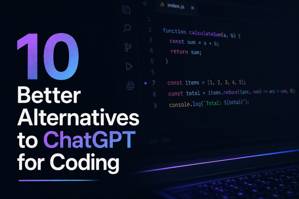 Better Alternatives to ChatGPT for Coding