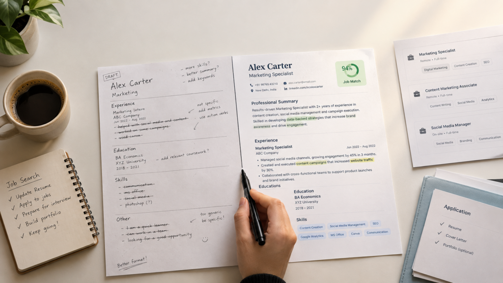 AI job application